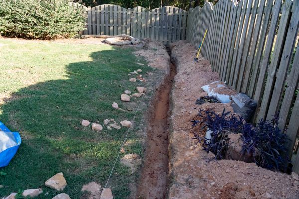 Trench Drain Installation in Mechanicsburg
