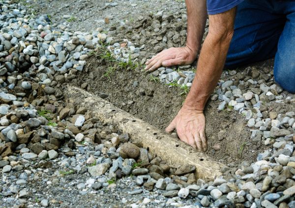 French Ditch Installation in Mechanicsburg