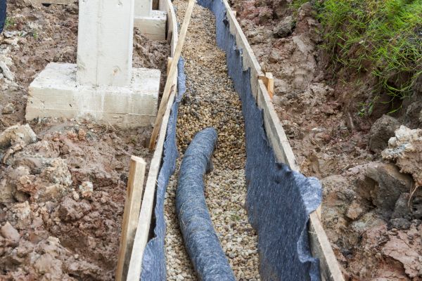 French Drain Installation in Mechanicsburg