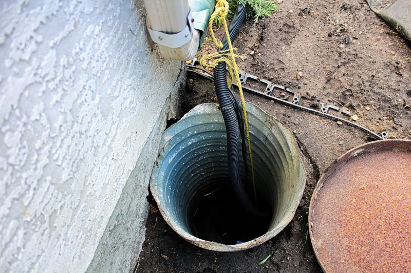 Exterior Drain Installation